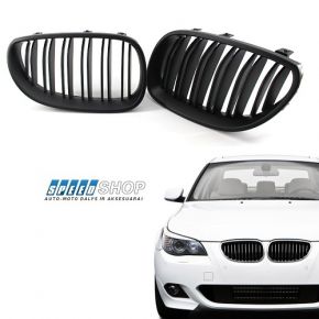 BMW 5 (E60) dvigubos priekinės grotelės